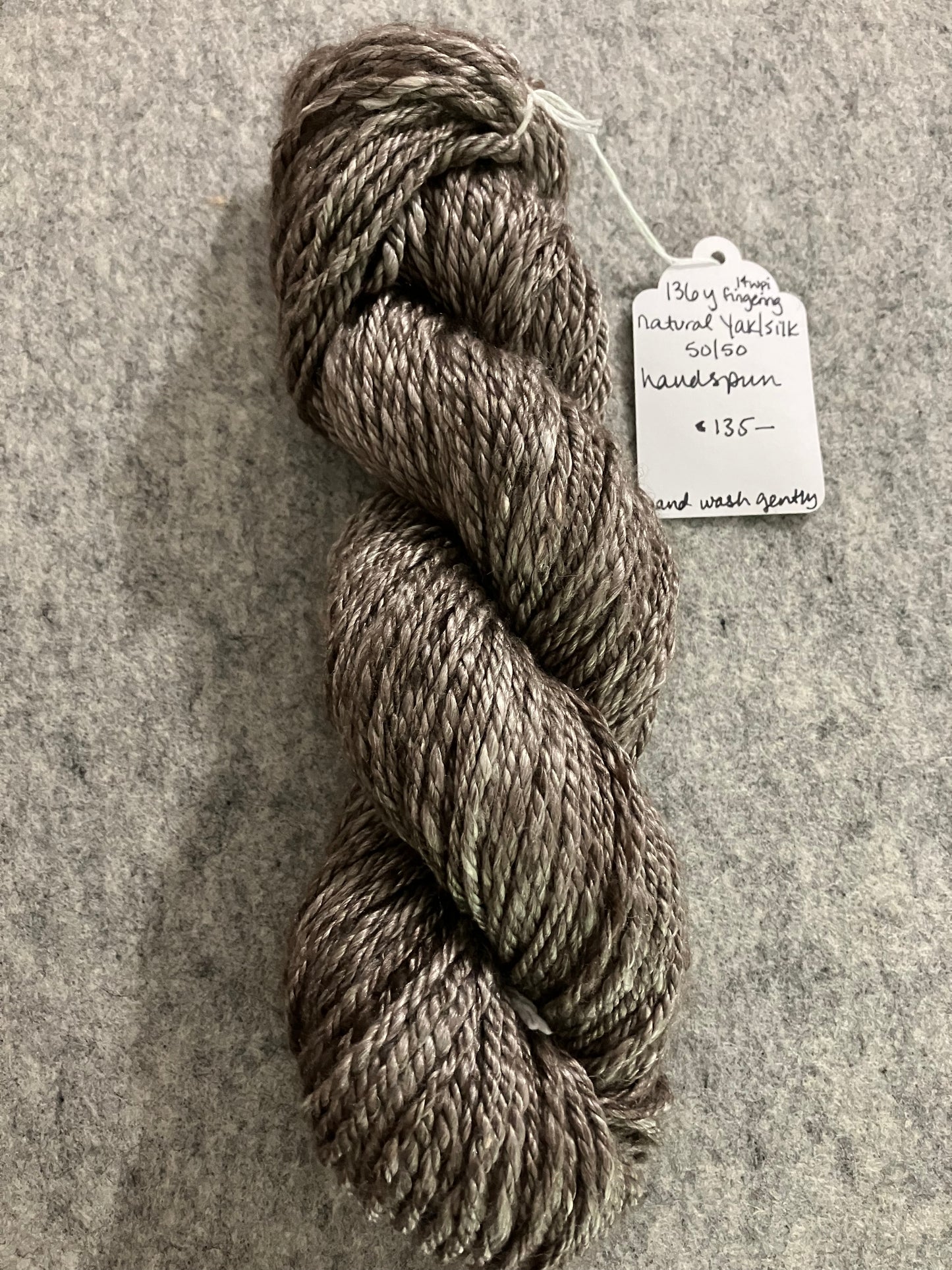 Yak Silk handspun yarn