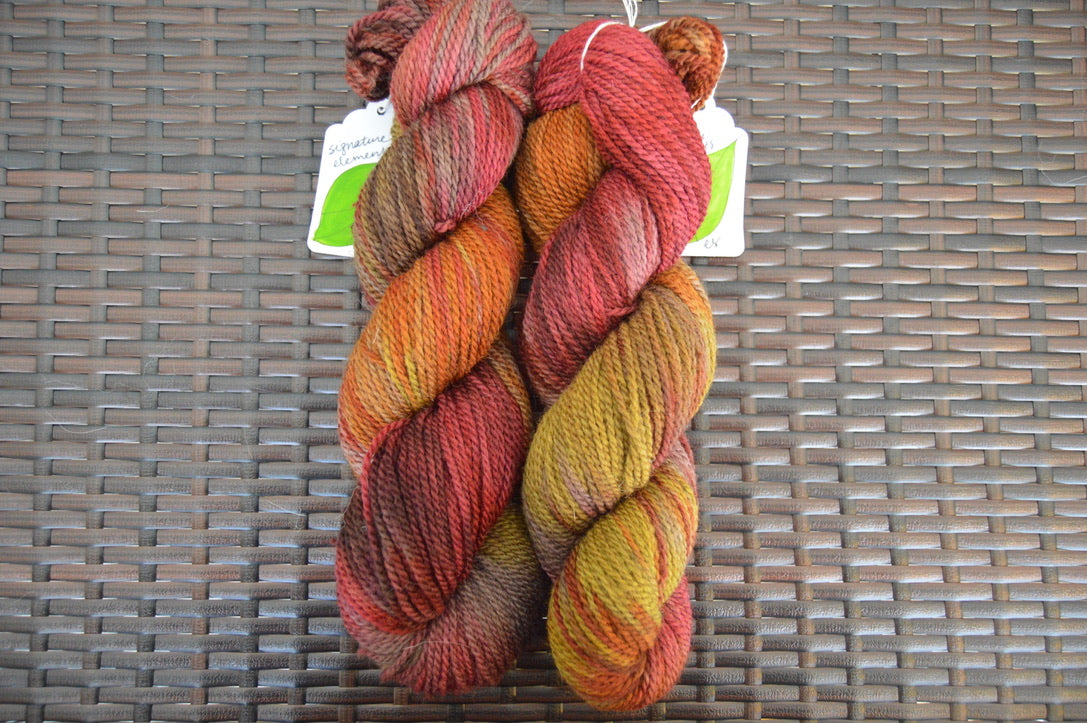 NY Farm yarn Hand Dyed NonSuperwash