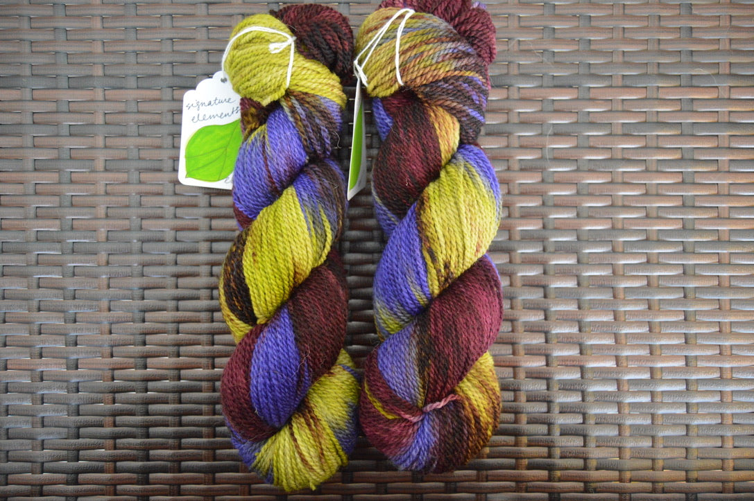 NY Farm yarn Hand Dyed NonSuperwash