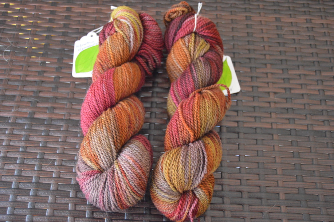 NY Farm yarn Hand Dyed NonSuperwash