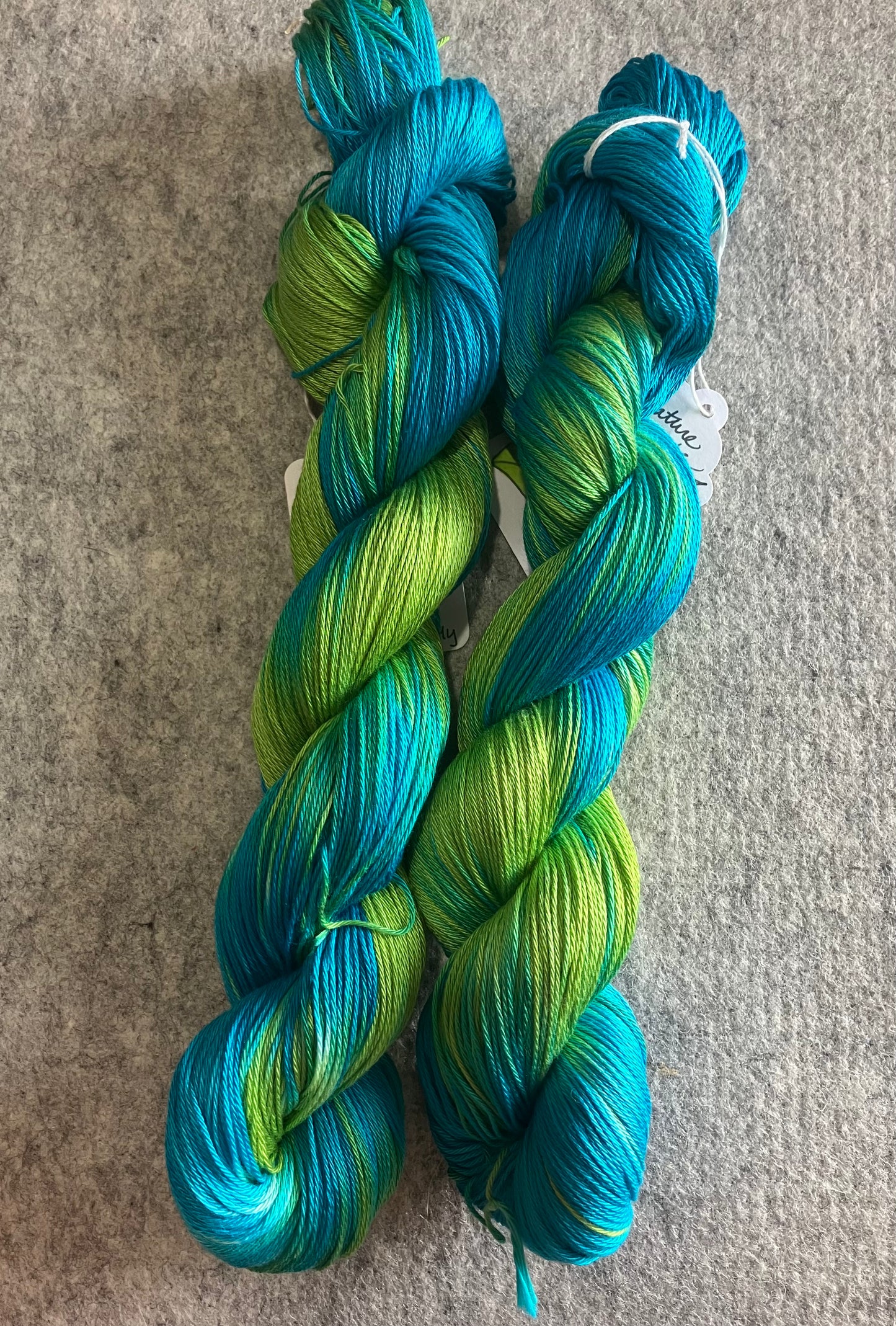 Pima Cotton hand dyed yarn