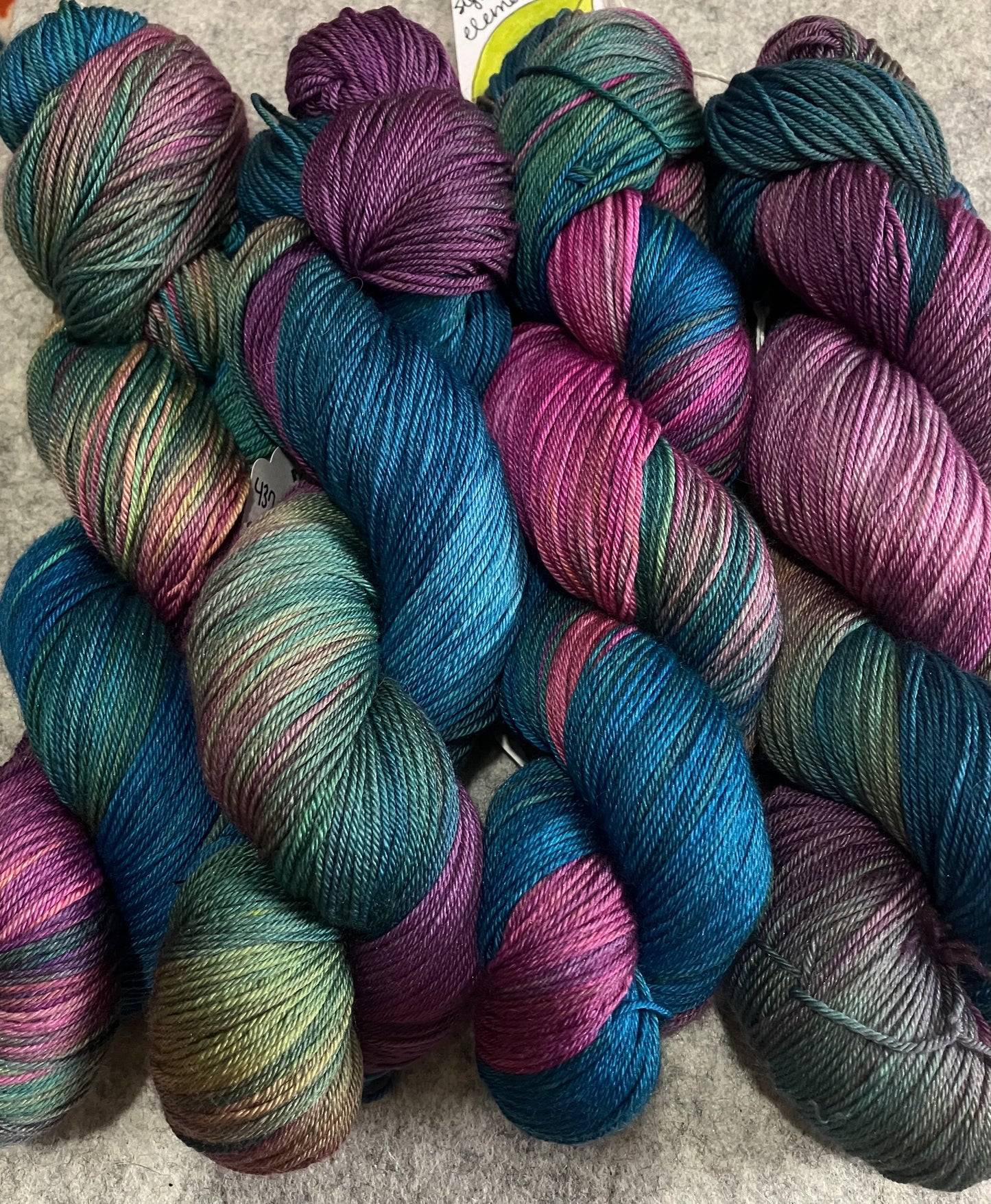 Fingering SWMerino Silk Cashmere Yarn