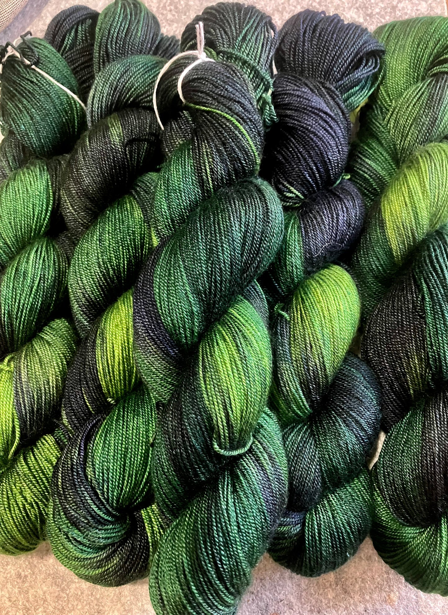 Fingering SWMerino Silk Cashmere Yarn