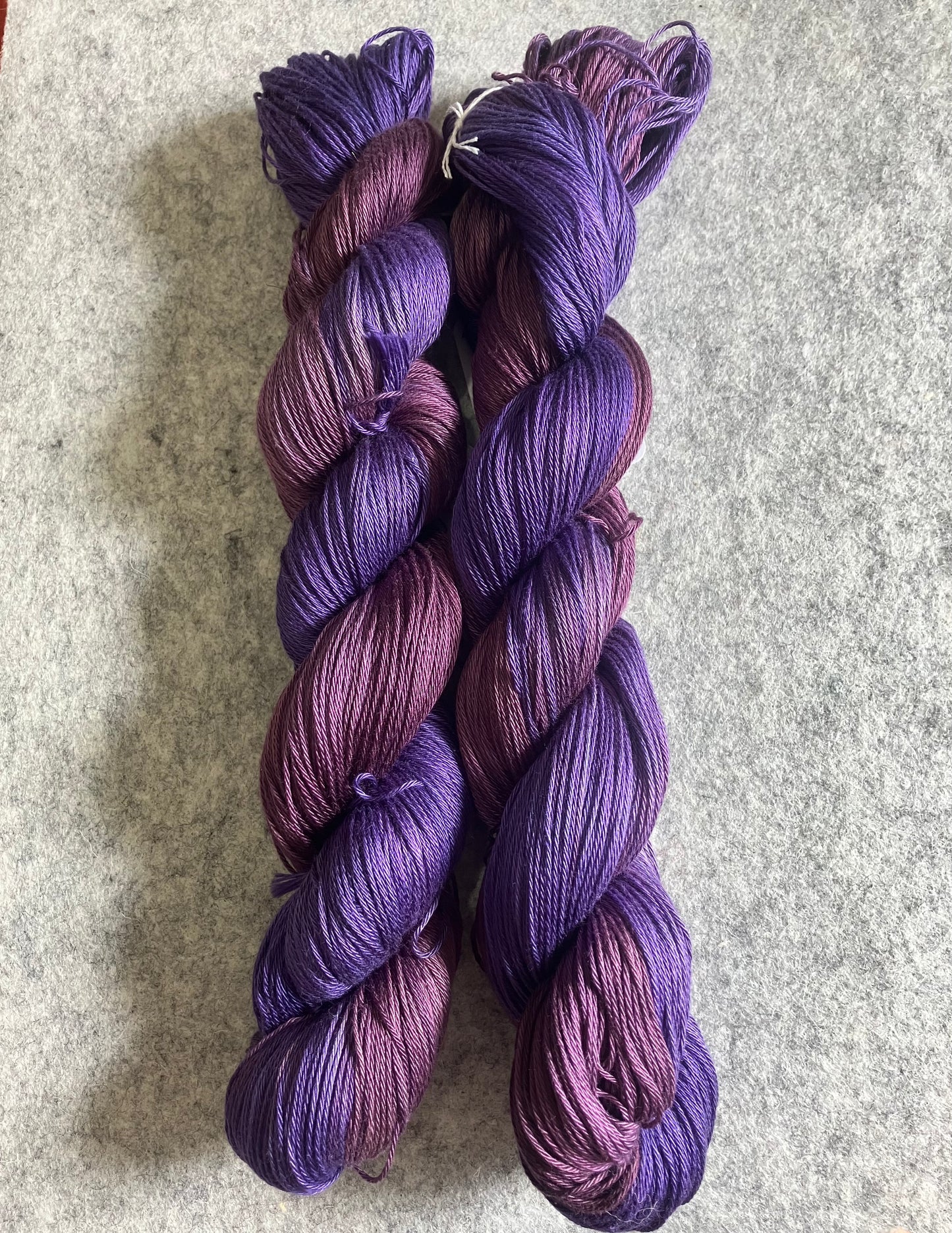 Pima Cotton hand dyed yarn