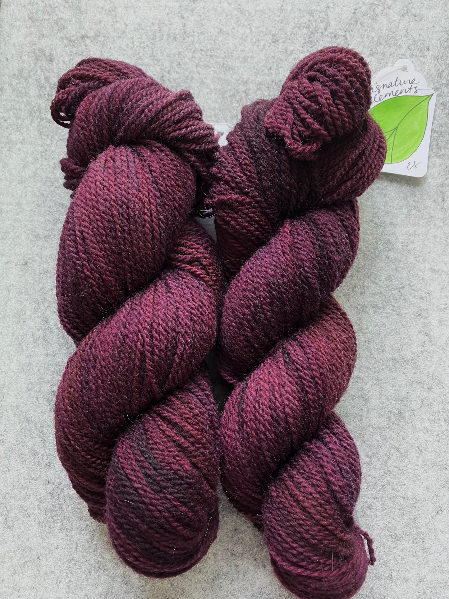 NY Farm yarn Hand Dyed NonSuperwash