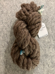 Brown BFL handspun yarn