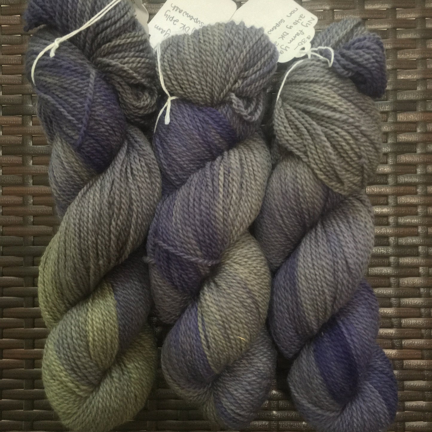 NY Farm yarn Hand Dyed NonSuperwash