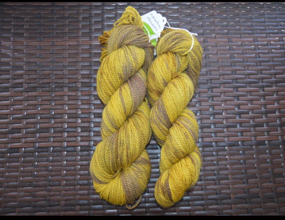 NY Farm yarn Hand Dyed NonSuperwash