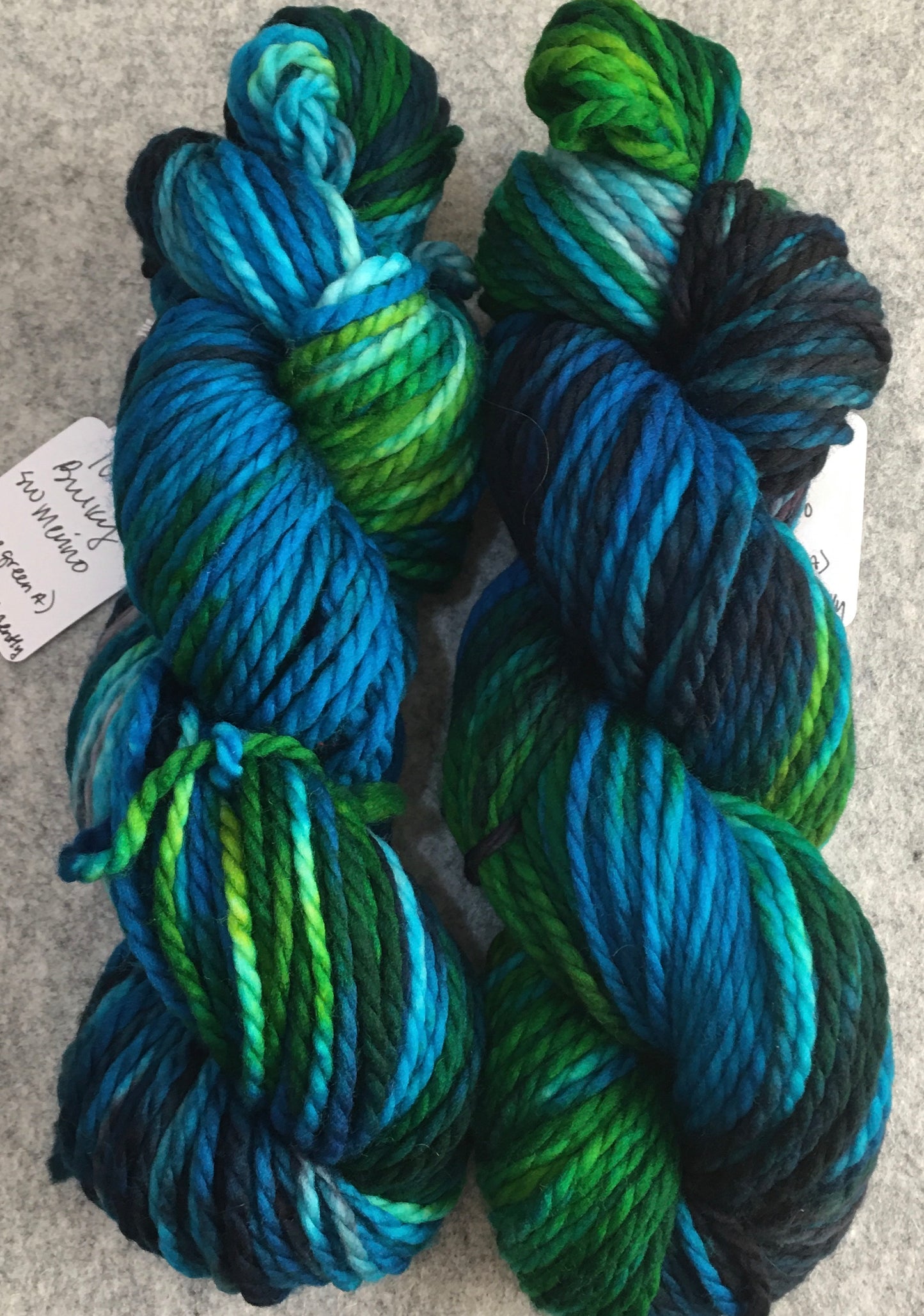 Bulky Superwash Merino yarn